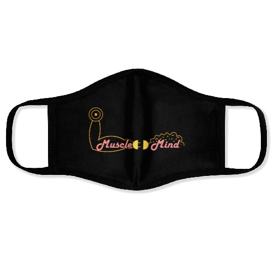 Muscle Mind Connection Face Masks