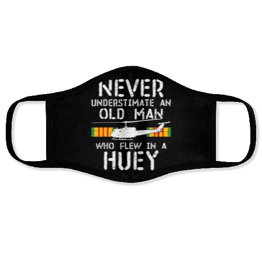 Sky Warriors: Huey Pilots of the Vietnam War Face Masks