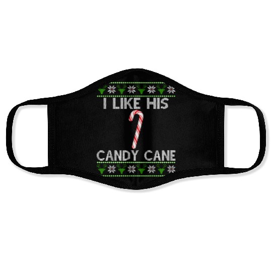 Family Ugly Christmas Couple Matching Funny Face Masks