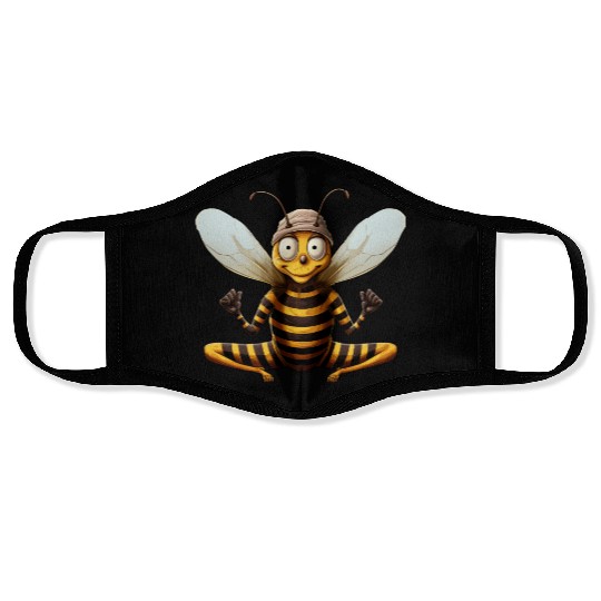 Bee Yoga Face Masks