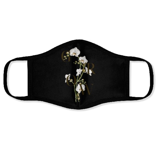 Grow Orchid Face Masks