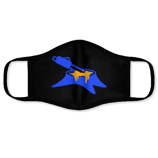 Chainsaw Tree Felling Lumberjack Forest Stump Wood Face Masks