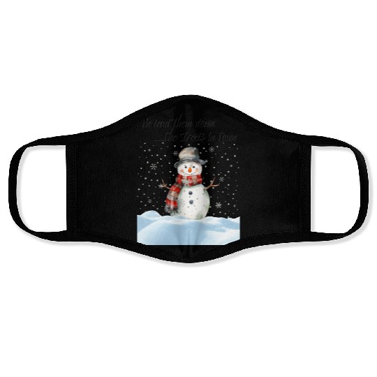 Snowman Face Masks