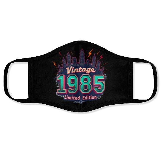 vintage 1985 limited edition Face Masks