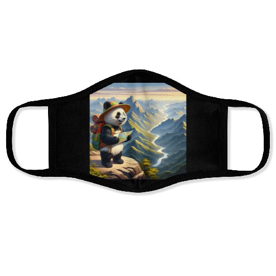 Panda Adventure Face Masks
