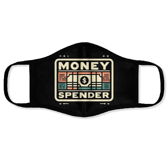 Money Spender 6 Face Masks