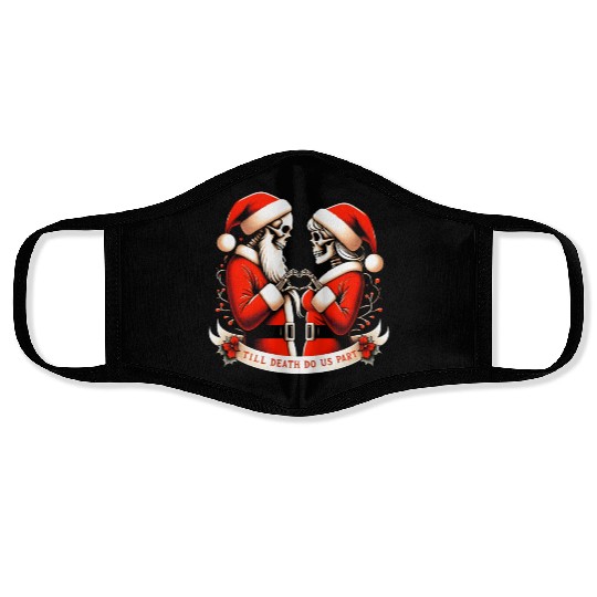 Till Death Do Us Part Face Masks