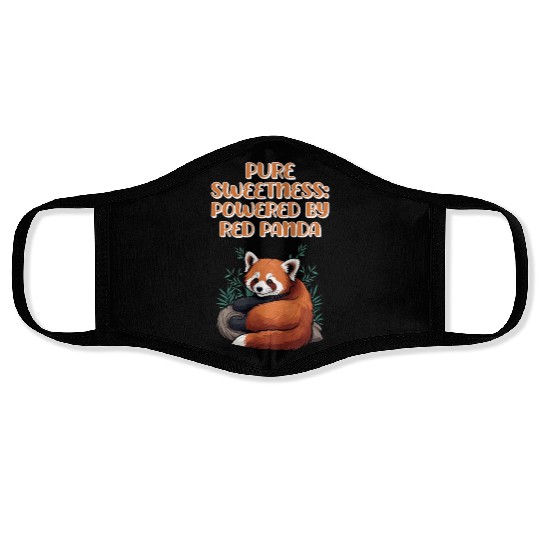 Pure Sweetness: Powered By Red Panda - Cute Animal Face Masks