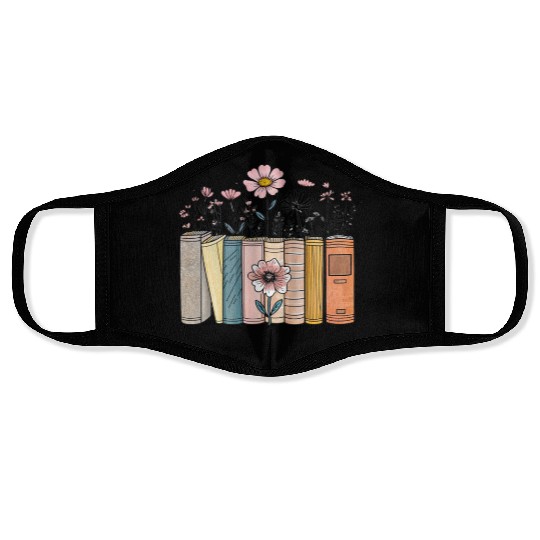 Literary Garden, Nature's Pages Face Masks