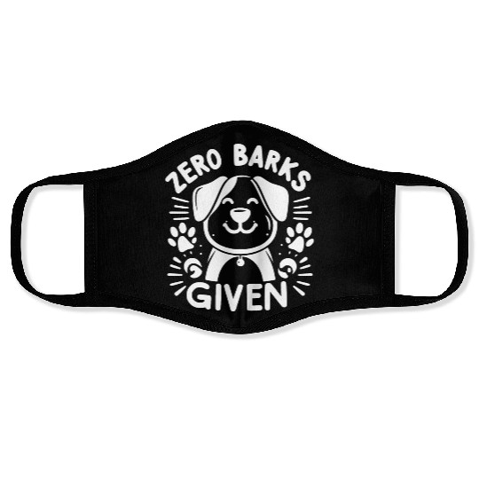 Zero Barks Given Face Masks