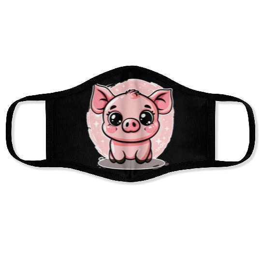 Cute Little Piggy Piglet Face Masks