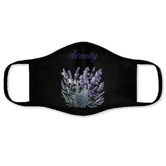 Lavender Serenity: A Symbol of Peace Face Masks