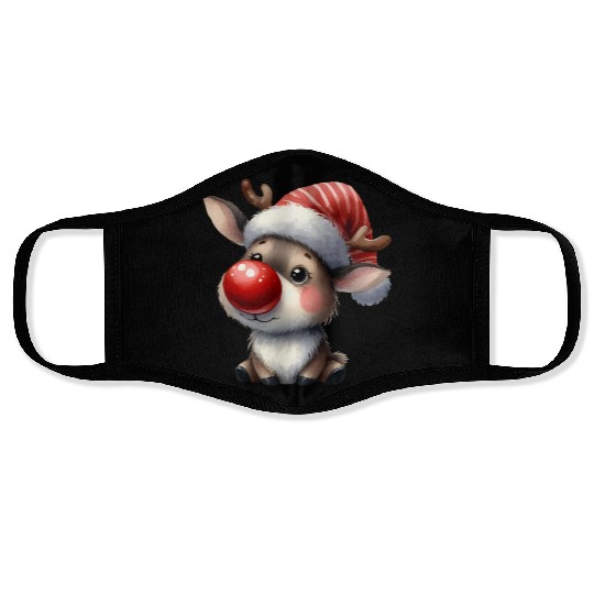Reindeer Christmas, Cute Christmas Face Masks