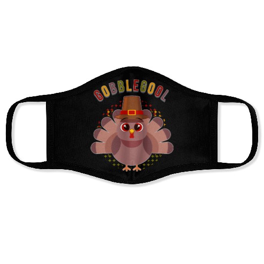 Gobblegool Thanksgiving Turkey Face Masks