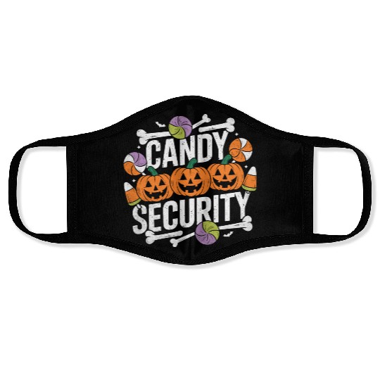 Candy Security Halloween Face Masks