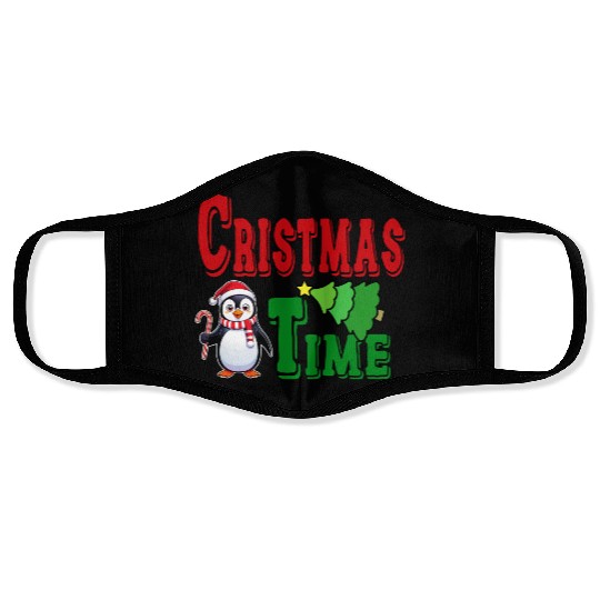 CHRISTMAS TIME Face Masks
