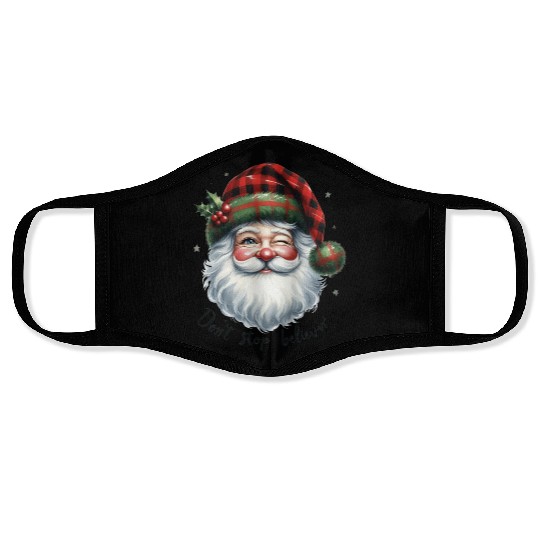 Don t Stop Believin, Santa Christmas Face Masks