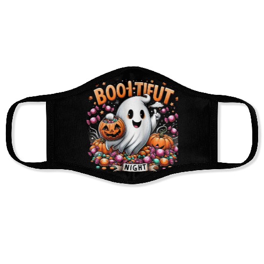 Boo-tiful Night Candy Ghost Face Masks