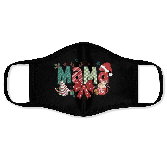MAMA Christmas, Christmas Retro Face Masks