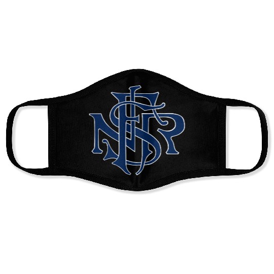 Our Lady of the Rosary of Fátima - NSRF monogram Face Masks