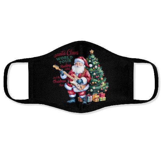 cool santa Face Masks