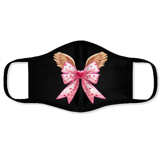 Cupid Bow, Valentine Retro Face Masks