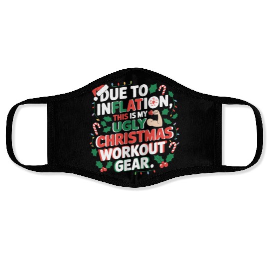 Inflation-Proof Christmas Workout Face Masks