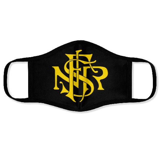 Our Lady of the Rosary of Fátima - NSRF monogram Face Masks