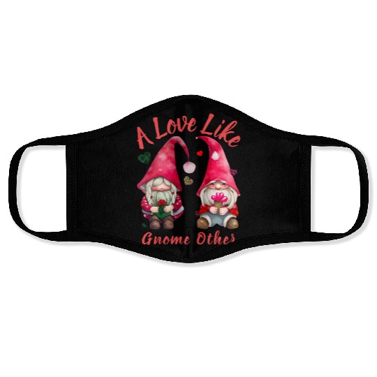 Gnome Valentine Basilio Face Masks