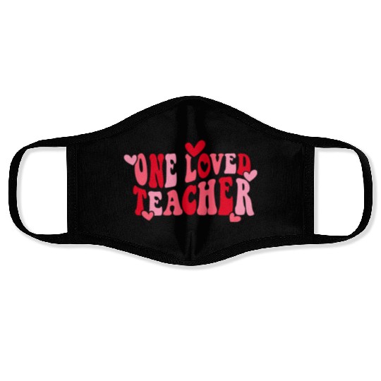 Valentines Day, Retro Valentine, Coquete Valentine Face Masks