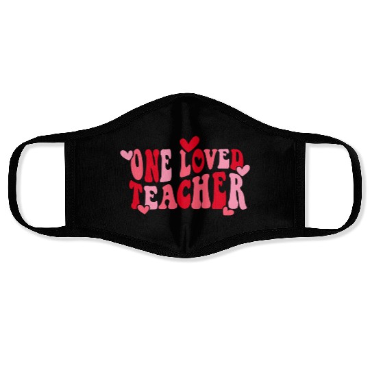 Valentines Day, Retro Valentine, Coquete Valentine Face Masks