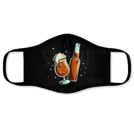 Support Day Drinking Face Masks