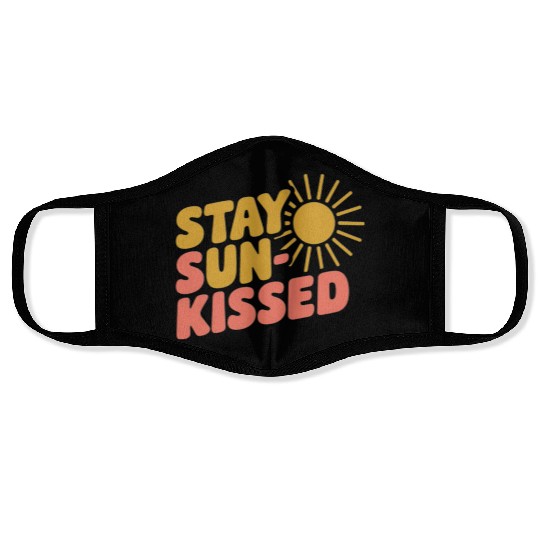 Here Comes the Sun Face Masks