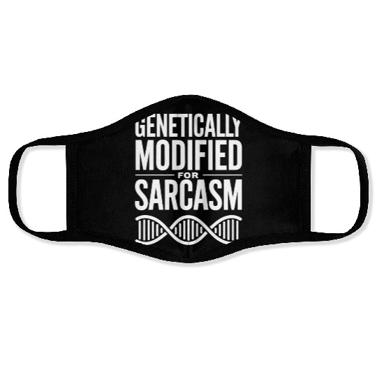 Sarcastic Genealogy DNA Test Genetics Biologist Face Masks