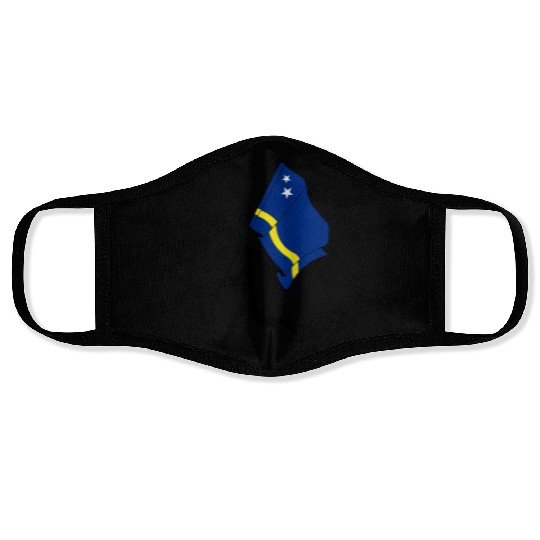 Runner flag Curacao women Face Masks