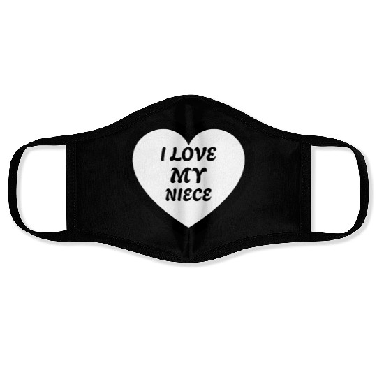 I love my Niece Face Masks