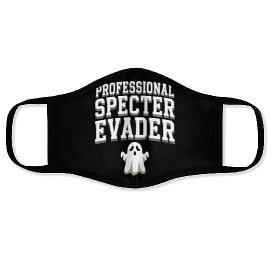 Paranormal Comedy Funny Ghost Humor Lighthearted Face Masks