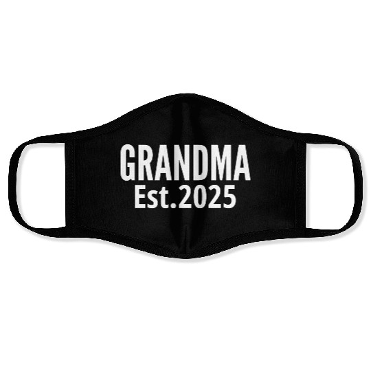 Grandma Est 2025 Face Masks