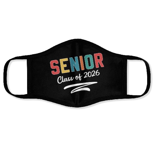 Senior Class of 2026 Graduation Senior Face Masks