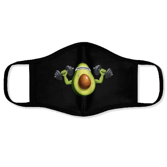 Avocado Fitness Face Masks