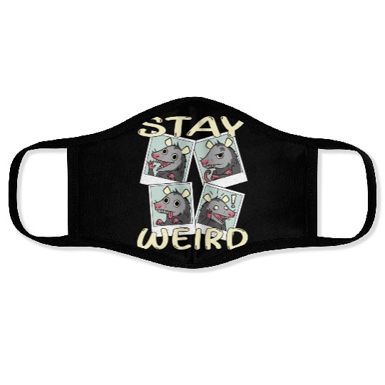 Stay Weird Face Masks