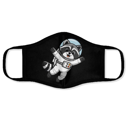 Astro Racoon for Kids Astronaut Face Masks