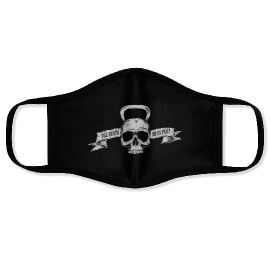 Till Death Do Us Part by BoxKing Face Masks