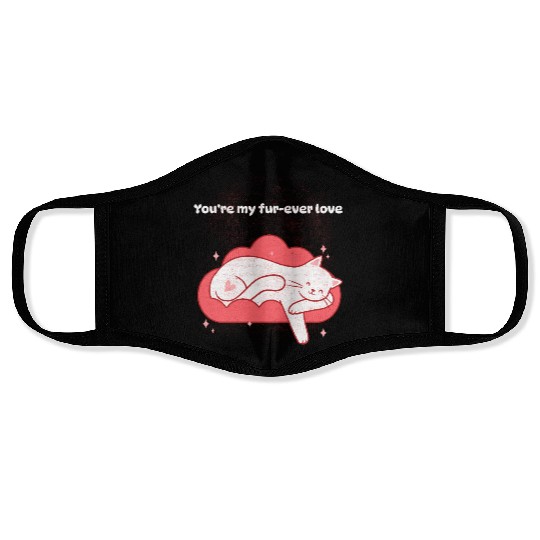 You Are My Fur-ever Love Valentine’s Day Face Masks