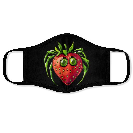Strawberry Spider Strawberry Spider Face Masks