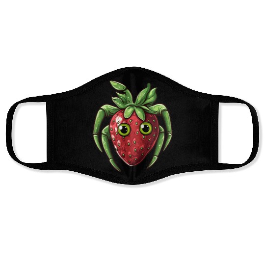 Strawberry Spider Strawberry Spider Face Masks