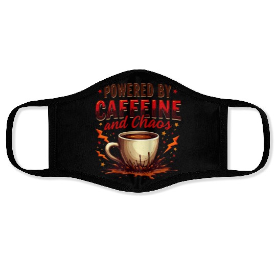 Caffeine Chaos Face Masks