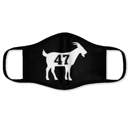 Goat 47 Trump Number 47 President Trump Goat pre47 Face Masks