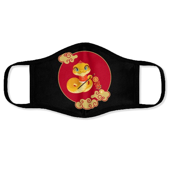 "Lunar New Year Lucky Face Masks