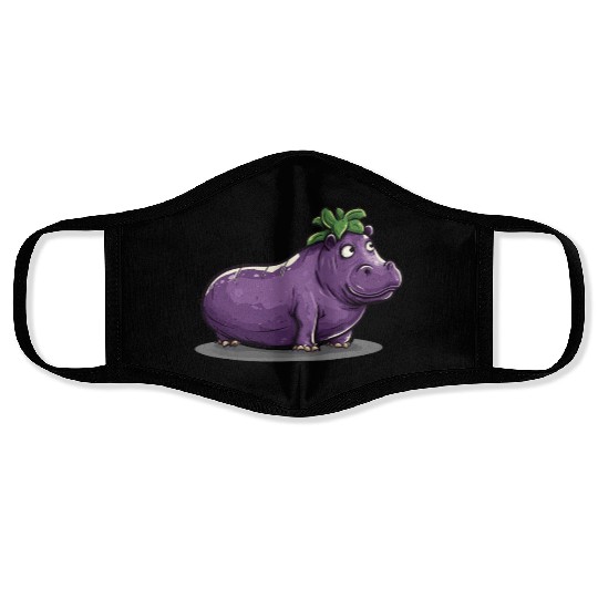 Hip Eggplant Face Masks